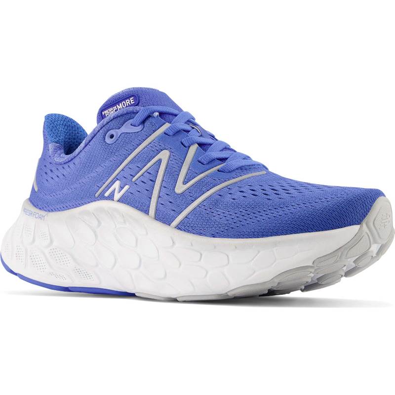 New Balance Womens Fresh Foam X More v4 Running Shoes - Standard Fit-1